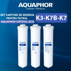Geyser Set cartuse de rezerva K3 K7B K7 pentru filtrul Aquaphor Crystal ECO