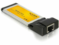 Delock Express Card - Gigabit LAN adapter (1 férőhelyes) (66216)