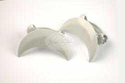  Dekorcsipesz (függönyösszekötő) - fehér színű Hold (2 db/cs. )