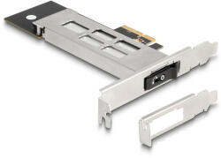Delock PCI expressz kártya mobil-rack 1 x M. 2 NMVe SSD-hez - alacsony profilú formatényező (47028) (47028)