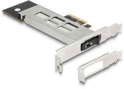 Delock PCI expressz kártya mobil-rack 1 x M. 2 NMVe SSD-hez - alacsony profilú formatényező (47028) - dstore