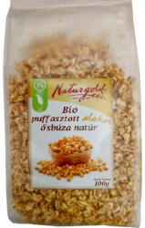NaturGold bio puffasztott alakor ősbúza natúr 100 g - fittipanna