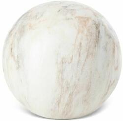 Eurofirany Asli márványos hatású kerámia gömb Fehér 9x9x9 cm
