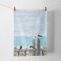Ambiente Seagulls on the dock konyharuha 50x70cm, 100% pamut (17818170)
