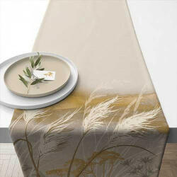 Ambiente Waves grass asztali futó 40x150cm, 100% pamut (16618565)