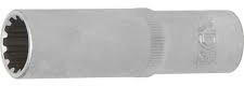 BGS technic 1/2" Hosszított dugókulcs "Gear Lock", 15 mm (BGS 10255) (10255)