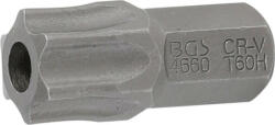 BGS technic Biztonsági Torx bit, fúrt T60 3/8" hossza: 30mm (BGS 4660) (4660)