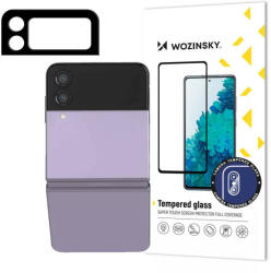 Wozinsky Camera Tempered Glass Samsung Galaxy Z Flip 4 kameravédő üvegfólia (tempered glass), fekete