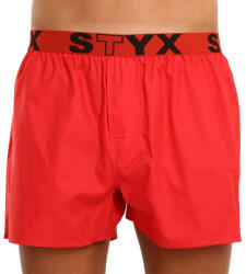 Styx Piros férfi klasszikus boxeralsó Styx sport gumi (B1064) M