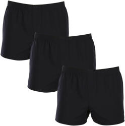 Nedeto 3PACK férfi bő szárú boxeralsók Nedeto sötétkék (3NDTT002) XL