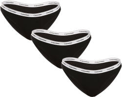 Calvin Klein 3PACK női tanga Calvin Klein fekete (QD5209E-UB1) XXL