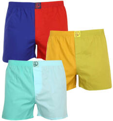 Dedoles 3PACK férfi bő szárú boxeralsók Dedoles többszínű (D-M-UN-LB-B-C-1577476) M