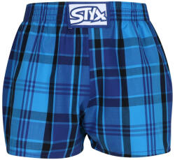 Styx Gyermek bő szárú boxeralsók Styx klasszikus gumipánt többszínű (J1005) 12-14 éves