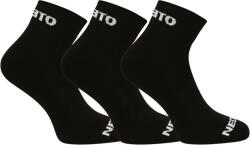 Nedeto 3PACK FeketeNedetoboka zokni (3NDTPK001-brand) M