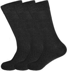 Gianvaglia 3PACK fekete hosszú Gianvaglia zokni (SK-201) 35/38