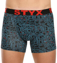 Styx Férfi boxeralsó Styx hosszú art sportos gumipánt készült firkálmányok (U1256/2) XL