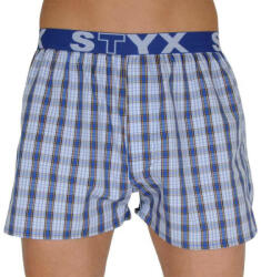 Styx Férfi bő szárú boxeralsók Styx sportos gumipánt többszínben (B102) L