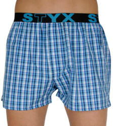 Styx Férfi bő szárú boxeralsók Styx sportos gumipánt többszínben (B101) XXL