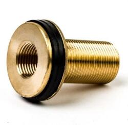 RÉZ Hordó Tartály Csatlakozó Átvezető idom KB 3/4" 1/2" (RÉZCSATLAKOZO3412)
