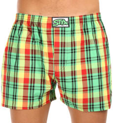 Styx Férfi bő szárú boxeralsók Styx klasszikus gumipánt többszínű (A1018) XL