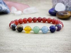 R. M. ékszer A karneol szilárdsága csakra ásvány karkötő (16564RM15)