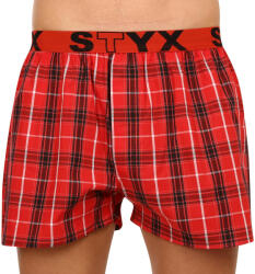 Styx Férfi bő szárú boxeralsók Styx sportos gumipánt többszínben (B931) L