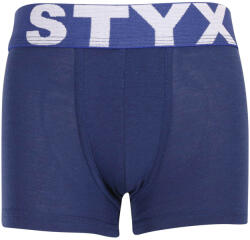 Styx Gyermek boxeralsó Styx sportos gumipánt sötétkék (GJ968) 4-5 éves