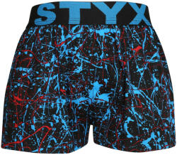 Styx Gyermek bő szárú boxeralsók Styx art sportos gumipánt Jáchym (BJ1653) 4-5 éves