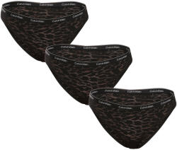 Calvin Klein 3PACK fekete Calvin Klein női alsók (QD5069E-UB1) S