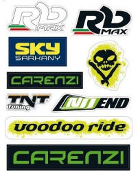 Carenzi Racing matrica szett (210x300mm)