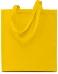 Kimood pamut hosszú fülü bevásárlótáska KI0223, Yellow