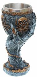 Tole 10 Imperial Pocal Medieval Hand, 19cm 200ml decorat 360grade Tole 10 Imperial 39557
