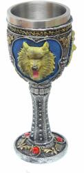 Tole 10 Imperial Pocal Medieval Wolf, 19cm 200ml decorat 360grade Tole 10 Imperial 39607