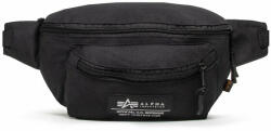 Alpha Industries Övtáska Big Alpha Waist Bag 126909 Fekete (Big Alpha Waist Bag 126909)