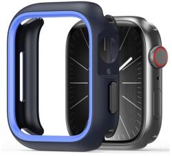 DUX DUCIS BAMO műanyag óra keret (ütésállóság) SÖTÉTKÉK Apple Watch Series 9 41mm, Watch Series 8 41mm, Watch Series 7 41mm (GP-154359)
