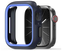 DUX DUCIS BAMO műanyag óra keret (ütésállóság) SÖTÉTKÉK Apple Watch Series 9 45mm, Watch Series 8 45mm, Watch Series 7 45mm (GP-154358)
