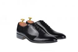 Ellion OFERTA MARIMEA 37, 39, 44 - Pantofi barbati office, eleganti din piele naturala, ELION MATEO L026NLAC - ellegant