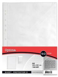 Optima Lefűzhető genotherm OPTIMA A/4 130 mikron víztiszta 50 db/csomag (20108/A) - forpami