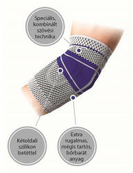 VIVAFIT OrtoCare könyökszorító szilikon betéttel M (GYVFKSZM) - vital24