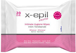 X-Epil intim törlőkendő 20 db - nutriworld