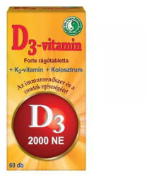 Dr. Chen Patika Dr. chen d3-vitamin forte rágótabletta 60 db