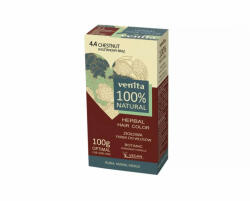 VENITA 100% natural gyógynövényes hajfesték 4.4 gesztenye barna 100 g