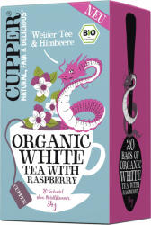Cupper bio málnás fehér tea 20 db 34 g