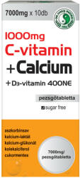Dr. Chen Patika Dr. chen 1000mg c-vitamin+170mg kalcium+400ne d3-vitamin pezsgőtabletta 10 db - nutriworld