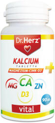 Dr. Herz Dr. herz kalcium+magnezium+cink+d3 tabletta 90 db