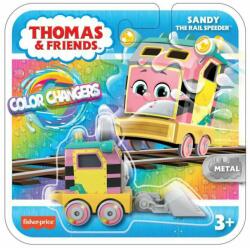 Mattel Thomas és Barátai: Színváltós Sandy mozdony - Mattel (HMC30/HPH41) - jatekwebshop