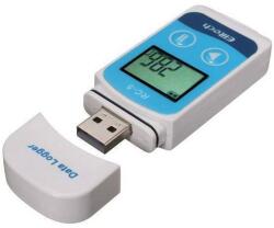 HADEX Rögzítő hőmérő USB/1xCR2032 IP67 T113B (HD0315)