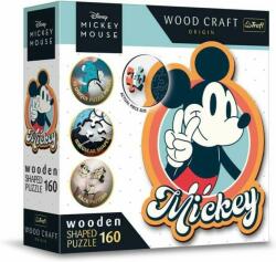 Trefl Wood Craft - Disney - Retro Mickey egér 160 db-os (20191)