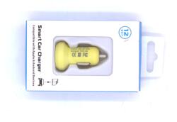  Ablelink univerzális sárga USB átalakító szivargyújtós tablet/telefon töltő, 1 USB csatlakozóval