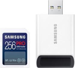 Samsung Pro Ultimate SDXC 256GB + Adapter (MB-SY256SB)